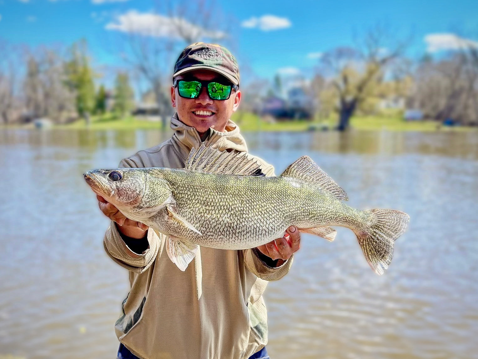 Spring Walleye Jigging Techniques and Lure Presentations using Vexan Rods