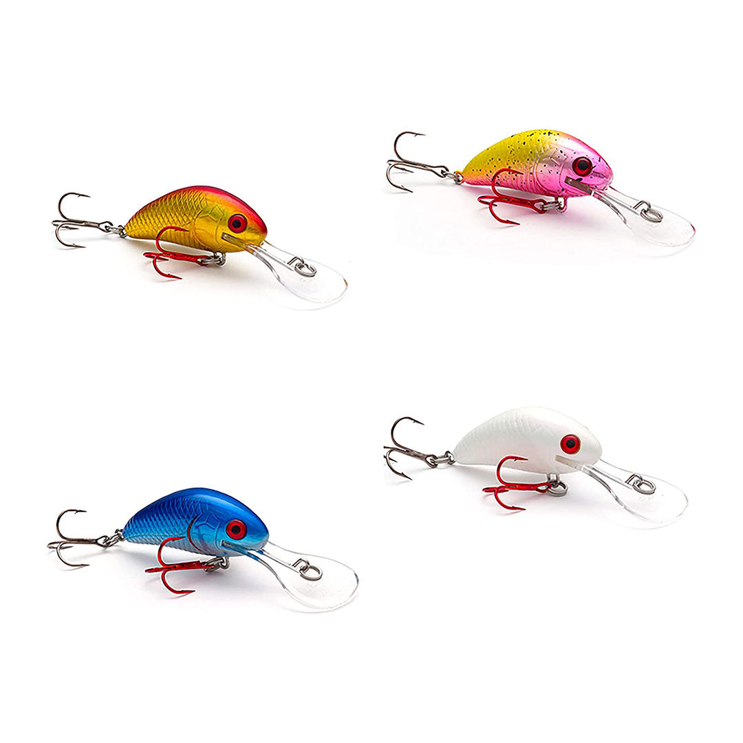 Rattlin' Wasp Trolling & Crankbait Lures Kit - 4 pack