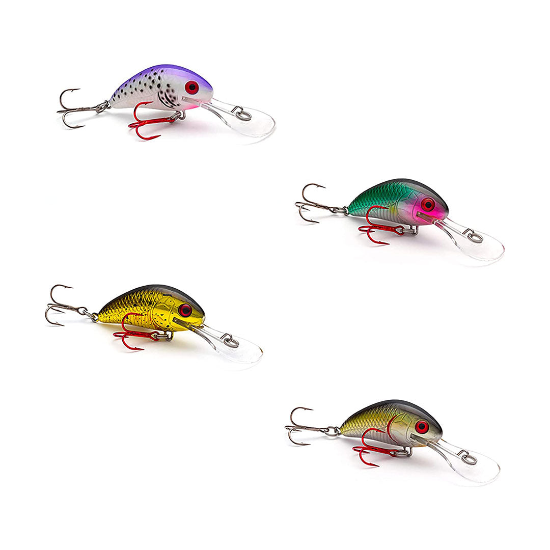 Rattlin' Wasp Trolling & Crankbait Lures Kit - 4 pack