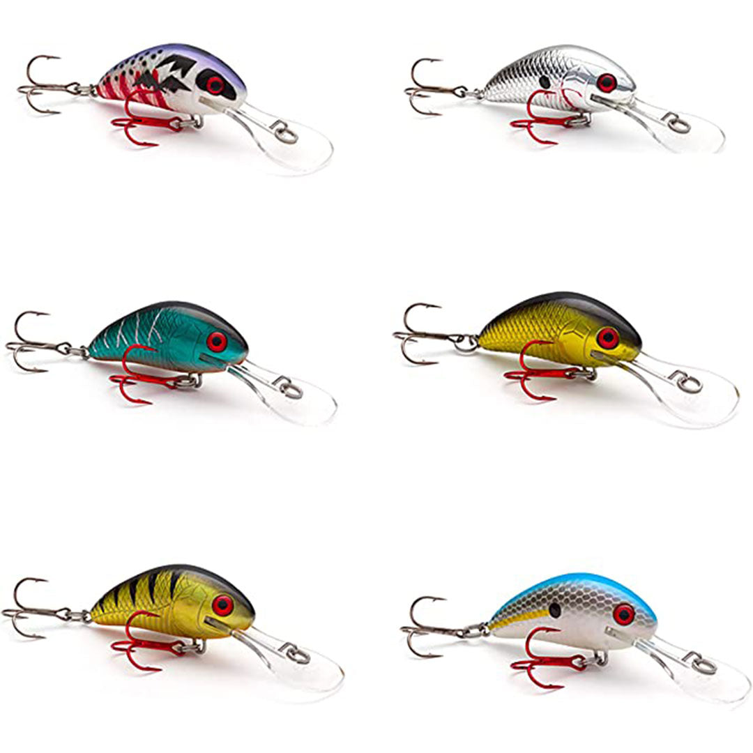Rattlin' Wasp Trolling & Crankbait Lures Kit - 6 Pack