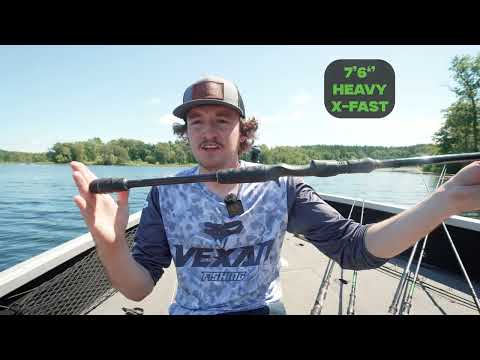 Vexan Bass Casting Rods