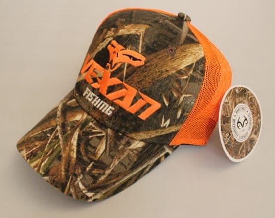 Vexan Fishing Camo Trucker Hat