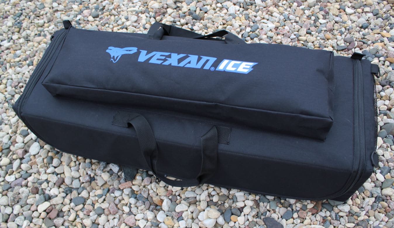 Vexan ICE Combo Fishing Tackle Rod and Reel Bag and Tackle Box