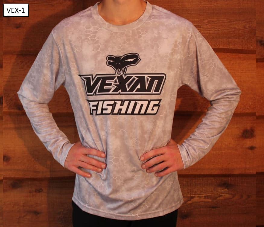 Fishing Scales Camo Tan Long-Sleeve T-Shirt