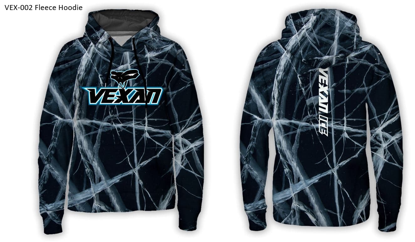 Vexan Fleece Performance Hoodie ICE fishing