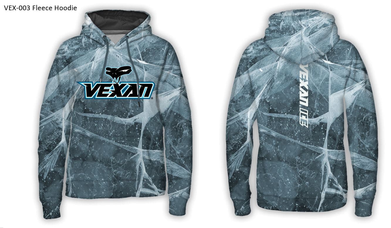 Vexan Fleece Performance Hoodie ICE fishing