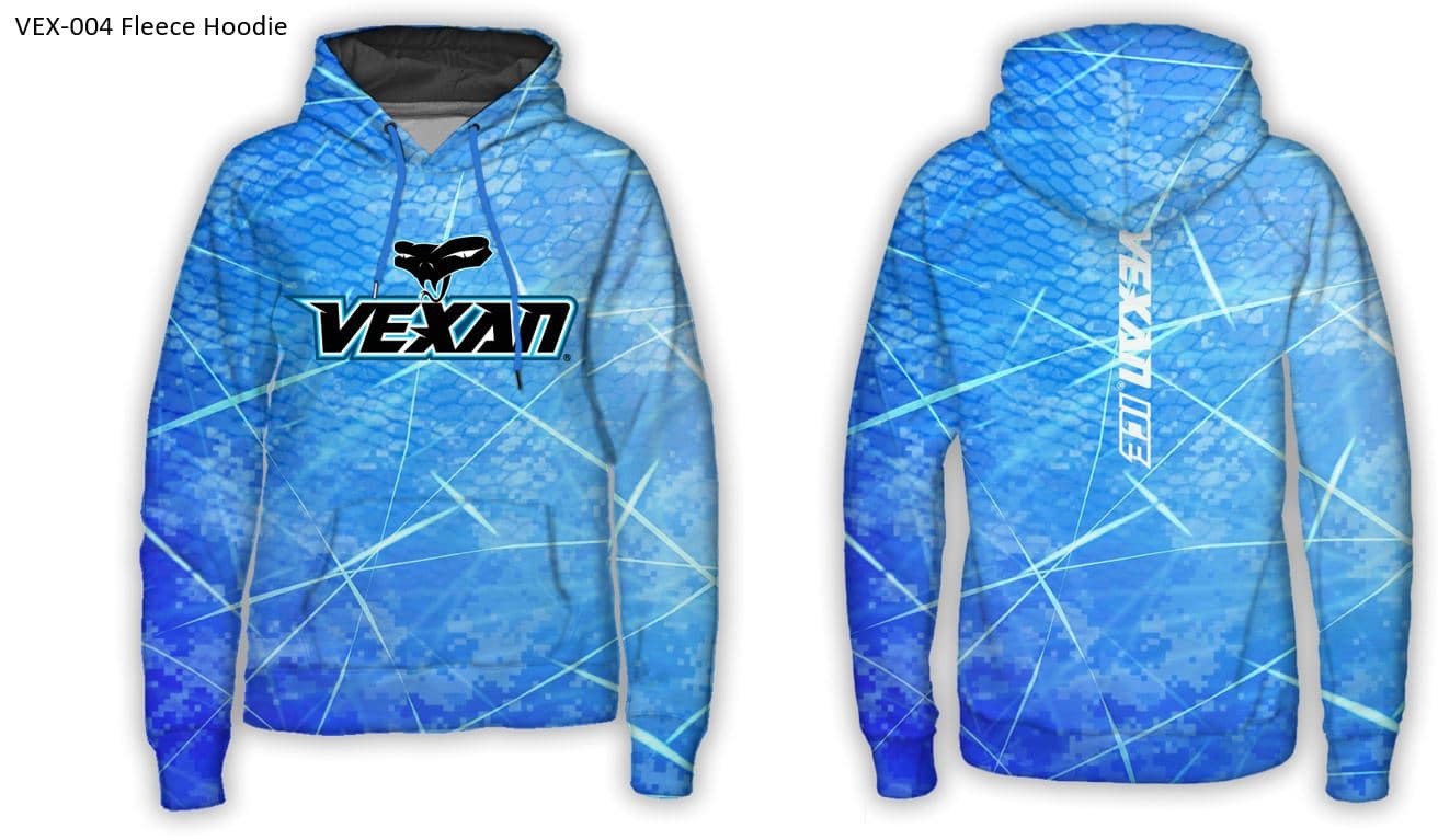 Vexan Fleece Performance Hoodie ICE fishing