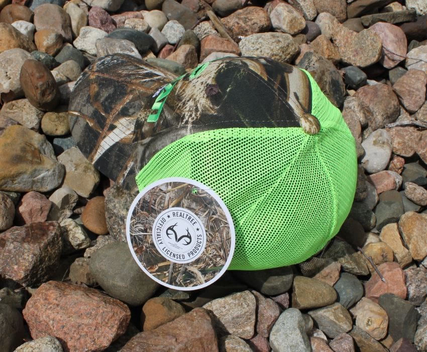 Vexan Fishing Camo Trucker Hat