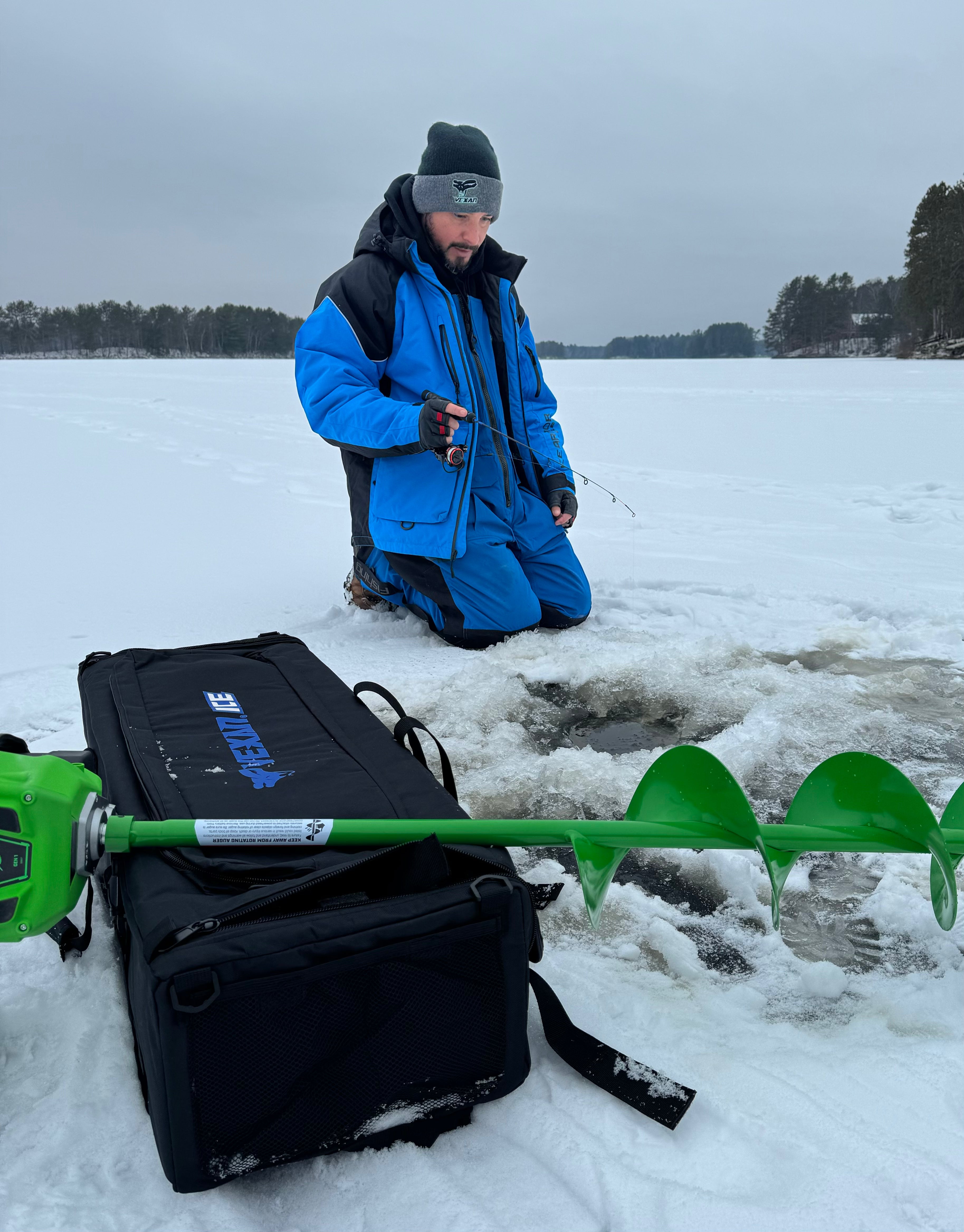 The Ultimate Ice Fishing Package by Vexan