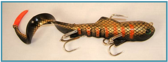 Muskie Swimbait SuperD bait