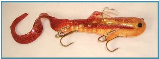 Muskie Swimbait SuperD bait