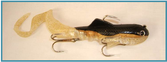 Muskie Swimbait SuperD bait