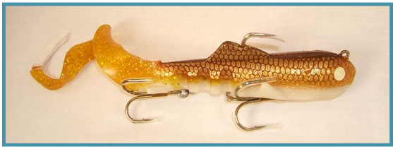 Muskie Swimbait SuperD bait