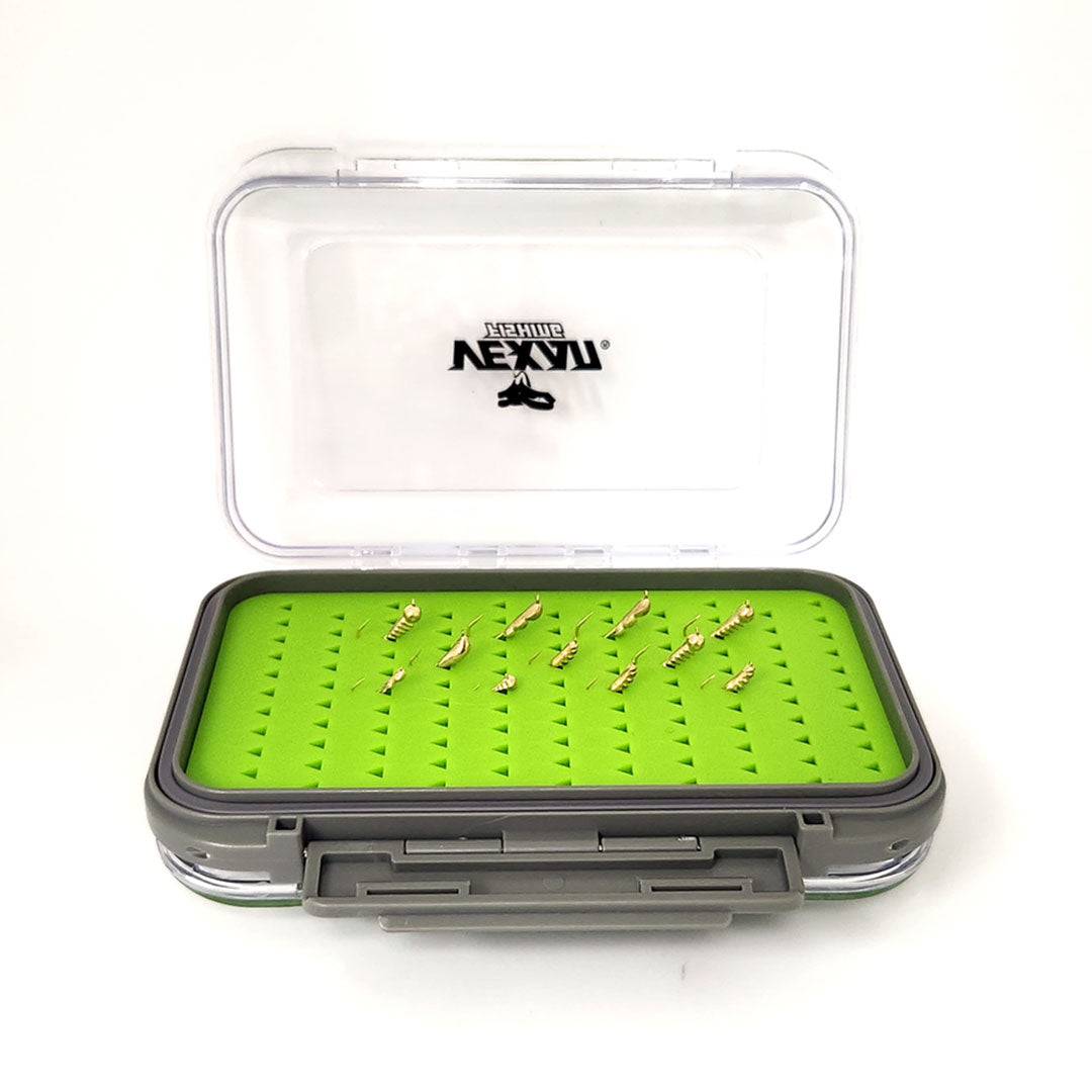 hair jig tackle box Jig Boxes with Silicone Insert Regular