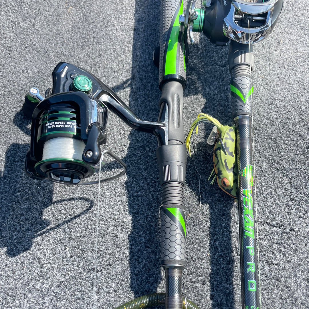 favorite viridian spinning combo Abu Garcia VNDS702M/SX3000 Vendetta Its lightweight yet robust design features an aluminum spool and handle arm All Fishing Combos From Your