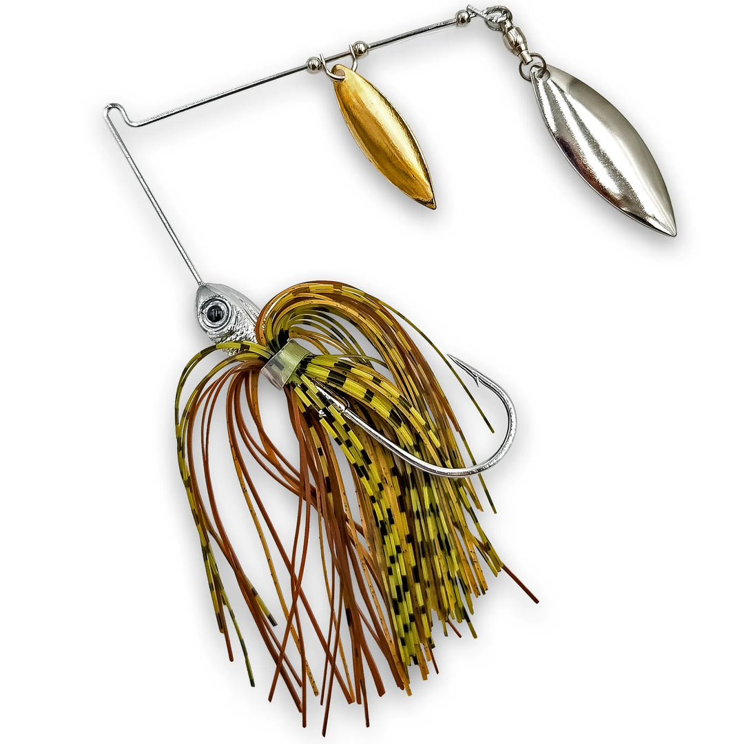 Product photo of the VEXAN® Saberspin™, a high-powered spinnerbait