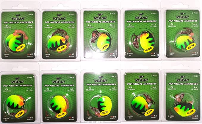 Vexan Glow Crawler Harness 2 Pack Kits