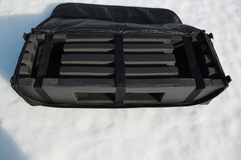 Vexan ICE Combo Fishing Tackle Rod and Reel Bag and Tackle Box